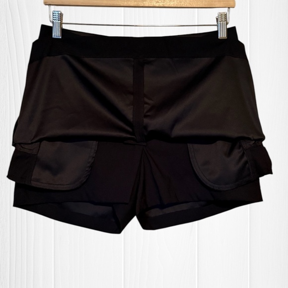 Nike Golf Womens 2 Dri-Fit Tour Performance Skirt with Shorts - Skort Black - Picture 4 of 11